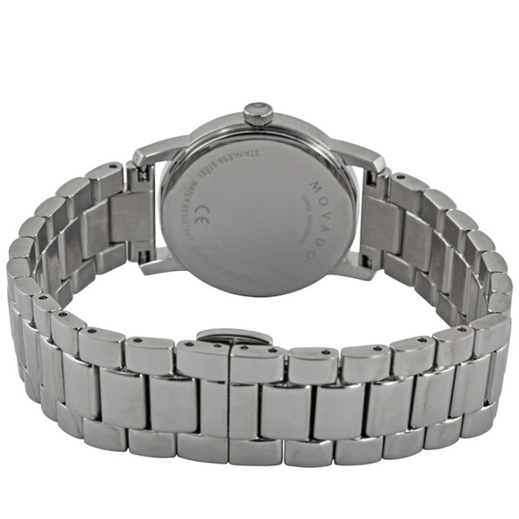 💎 100% Authentic Movado 2100017 Women's Museum Stainless Steel Quartz Wa… - Picture 3 of 11